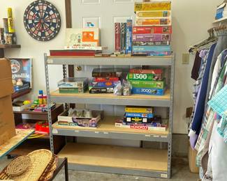 Vintage games and puzzles