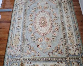 SAFAVIEH Handmade Bergama Ala Oriental Hand-spun Wool Rug