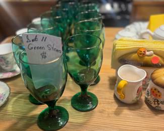 Green glasses and Merry Mushrooms! 