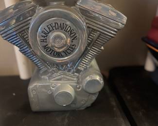 Harley Davidson cookie jar