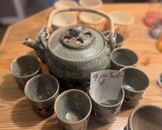 Asian tea set