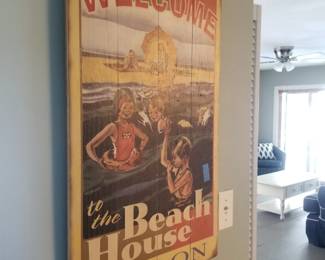 Avalon beach house art
