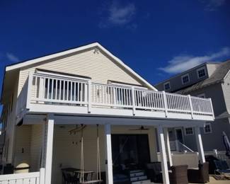 Limited amount of vinyl railing