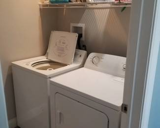 Washing machine & ELECTRIC dryer