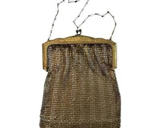 Gold Mesh Evening Purse