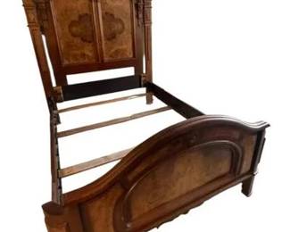 19th CENTURY RENAISSANCE REVIVAL VICTORIAN BED