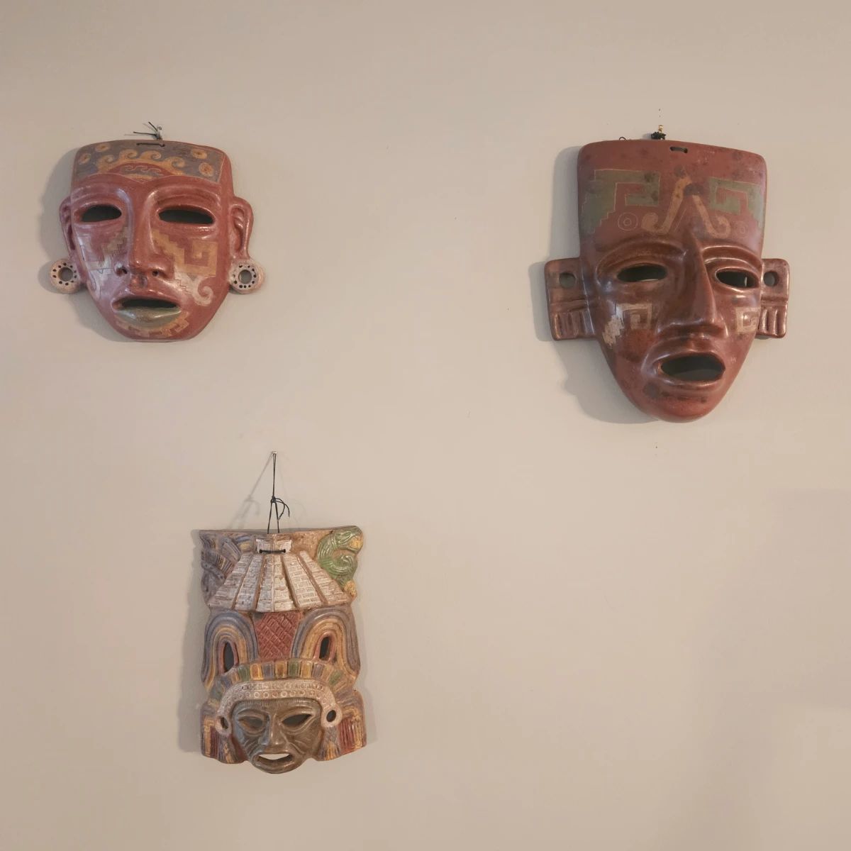 Hand made Peruvian Masks