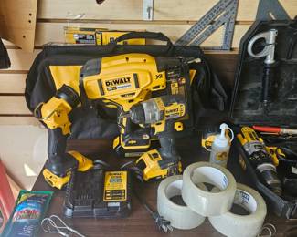 DeWalt battery tools