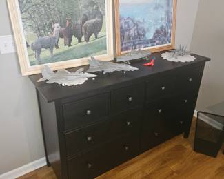 Black Chest of Drawers