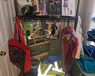 Various Halloween costumes