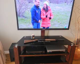 Samsung TV and Stand