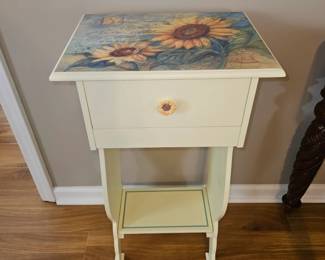 Sunflower side table