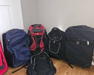 Various luggage