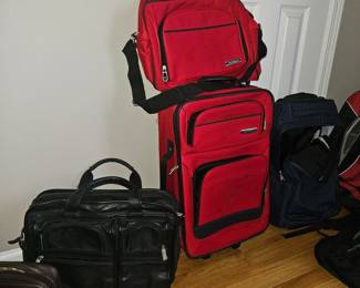 Various luggage