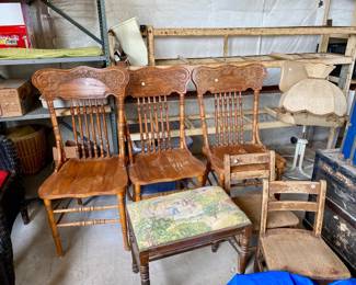 Barn full of great tools, used furniture that need some attention and plenty to look at