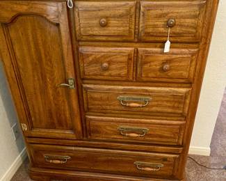 matching Old Hickory chest of drawers $99.00