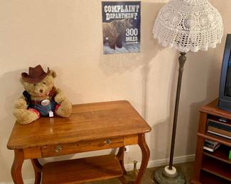 nice small oak table