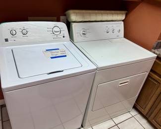 Dryer sold Friday. Washer is available 