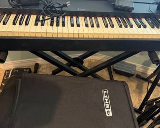 Nice keyboard on stand