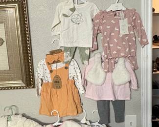 Assorted Baby Clothing Lot - Featuring Fall & Seasonal Themes