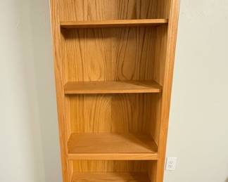 Solid Oak Bookcase