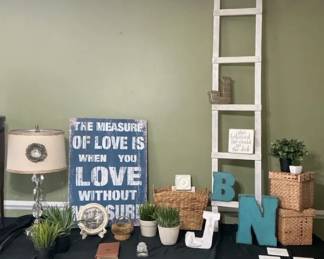 Lamp, Wall Decor  More