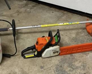 STIHL Weed eater, Chainsaw, More