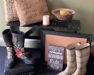 FarmhouseStyle Decor  Boots
