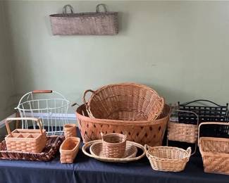 Wicker  Metal Baskets
