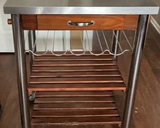 Linon Mobile Prep Cart