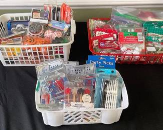 Holiday Party Supplies  Baking Decor