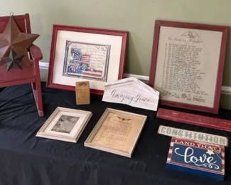 Rustic Americana Decor Collection