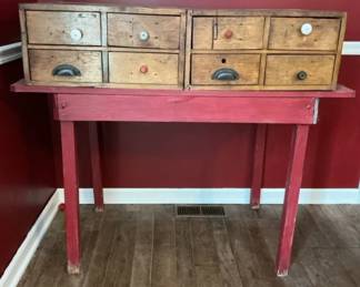 004 Antique Apothecary Cabinets