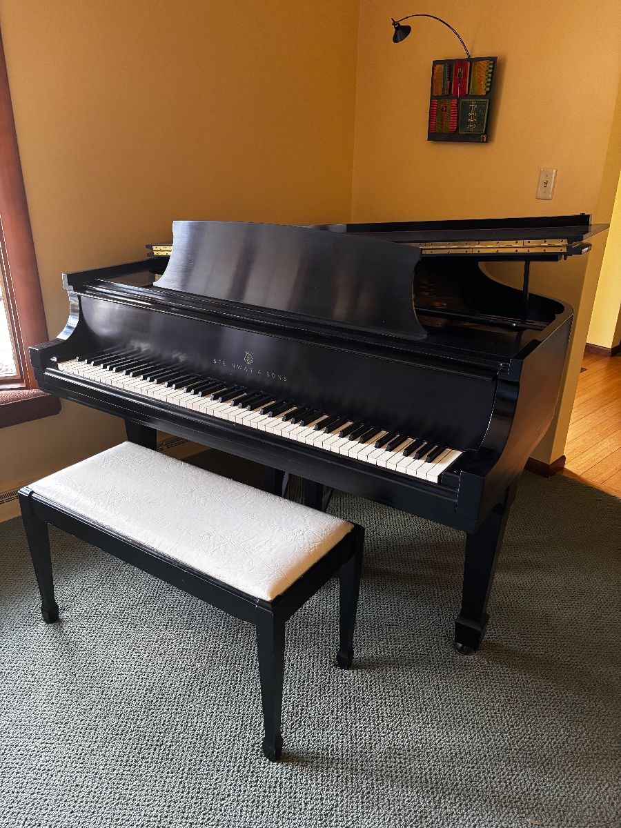 Beautiful Steinway grand piano