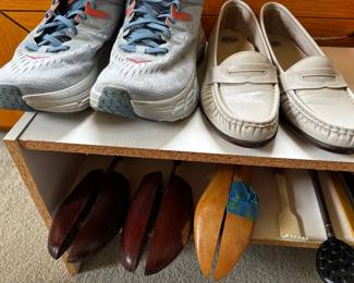 Vintage wooden shoe stretchers