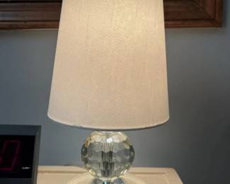 59 Crystal Boudoir Lamp
