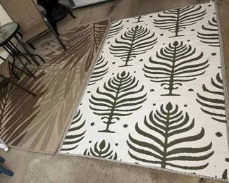 59 Indoor Outdoor Poly Area Rugs