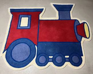 59 Hand Tufted Wool Company Store Choo Choo Kids Area Rug