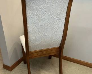 59 Arcese Brothers Upholstered Dining Chair Rear
