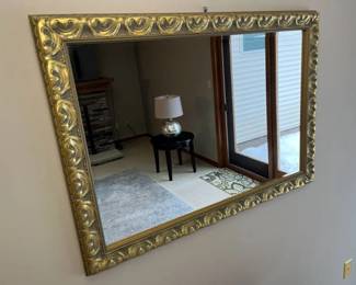59 Ornate Overmantle Mirror