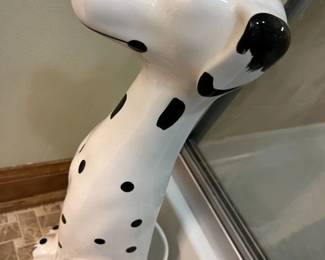 59 Dalmation Toilet Brush Stand