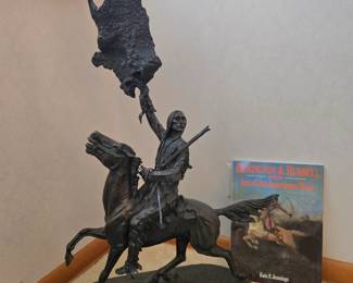 Fredrick Remington 'Buffalo Signal '