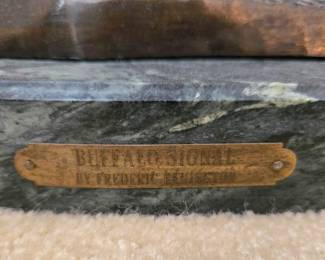 Fredrick Remington 'Buffalo Signal'