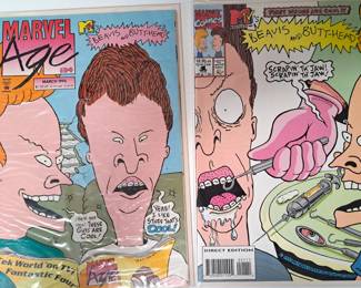 BEAVIS BUTTHEAD COMIC LOT