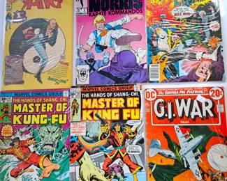 CHUCK NORRIS & KUNG FU COMIC LOT