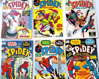 SPIDEY COMIC LOT