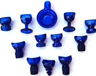 COBALT BLUE EYE WASH CUPS 