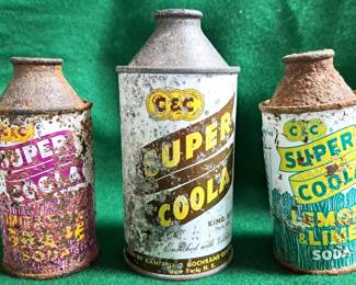 RARE SODA CANS 
