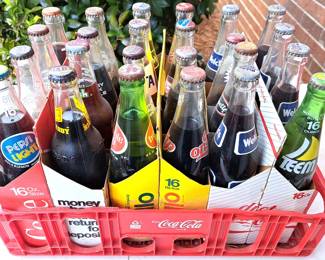 ASSORTED SODA BOTTLES