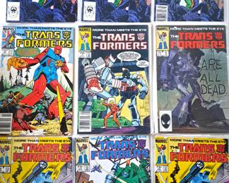 TRANSFORMER COMIC BOOK LOT